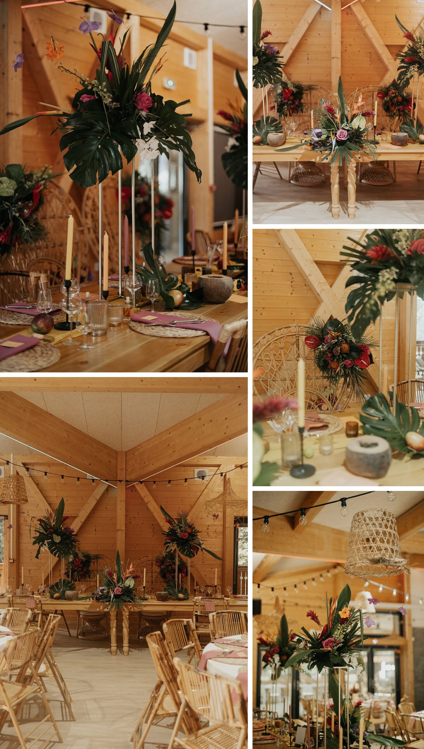 salle mariage tropical